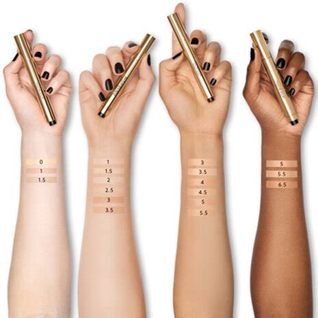 ysl anti cernes concealer 01|ysl touche eclat shade chart.